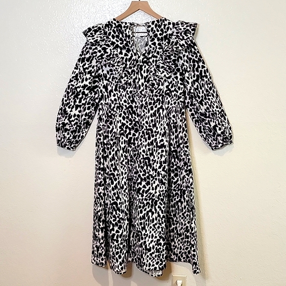 📌FINAL SALE  | Sandy Liang x Target | Animal Print Midi Dress - Picture 7 of 12